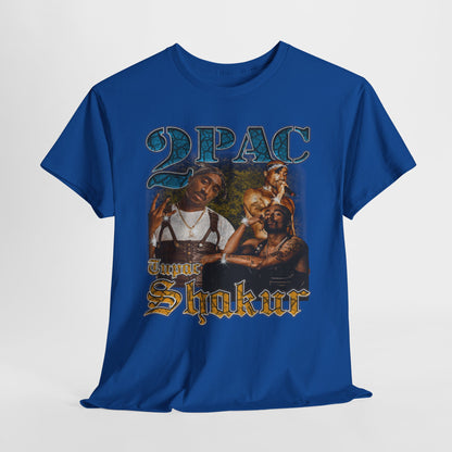 Pac 2 Hip-Hop Unisex Heavy Cotton Tee - 312tshirts 2