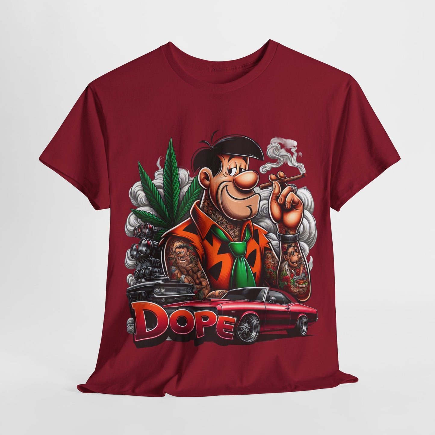 420 Dope Vibes Fred #2 Unisex Heavy Cotton Tee