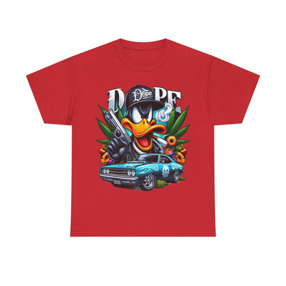 420 Dope Vibes Gangsta Duck #4 Unisex Heavy Cotton Tee - 312tshirts 2