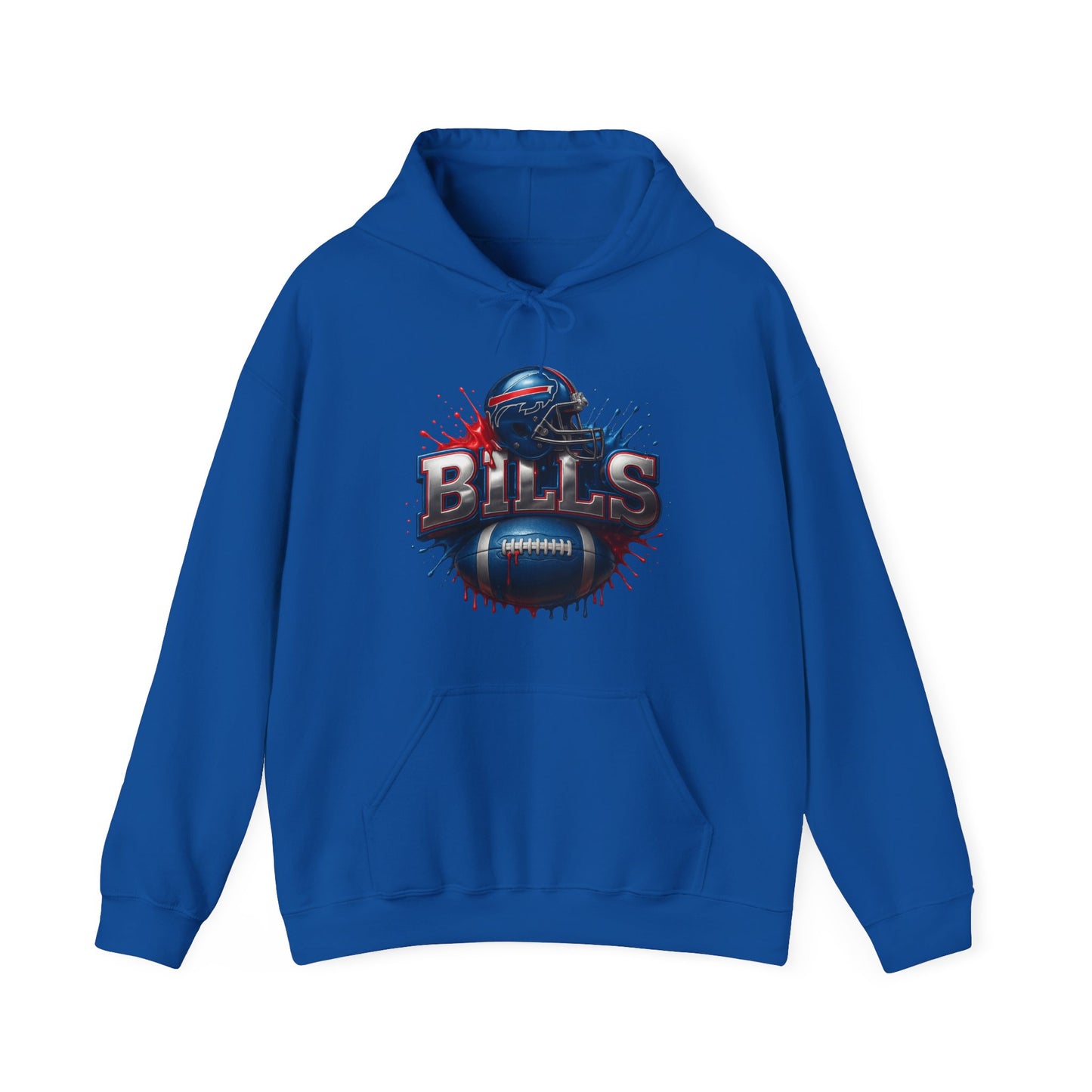 Sports Bills Football Logo #2 Unisex Heavy Sweatshirt Hoodie