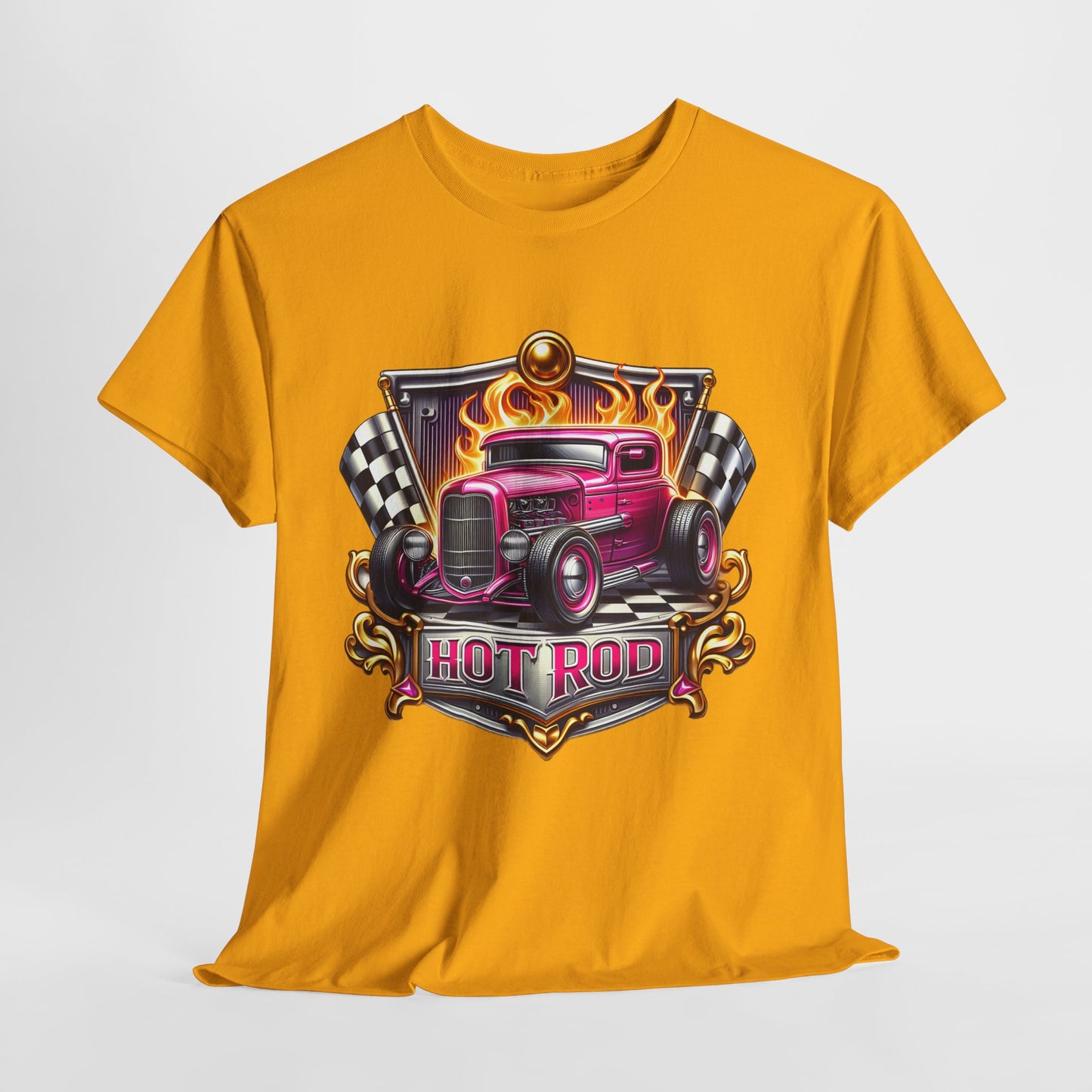 Hot Rod #2 Unisex Heavy Cotton Tee - 312tshirts 2