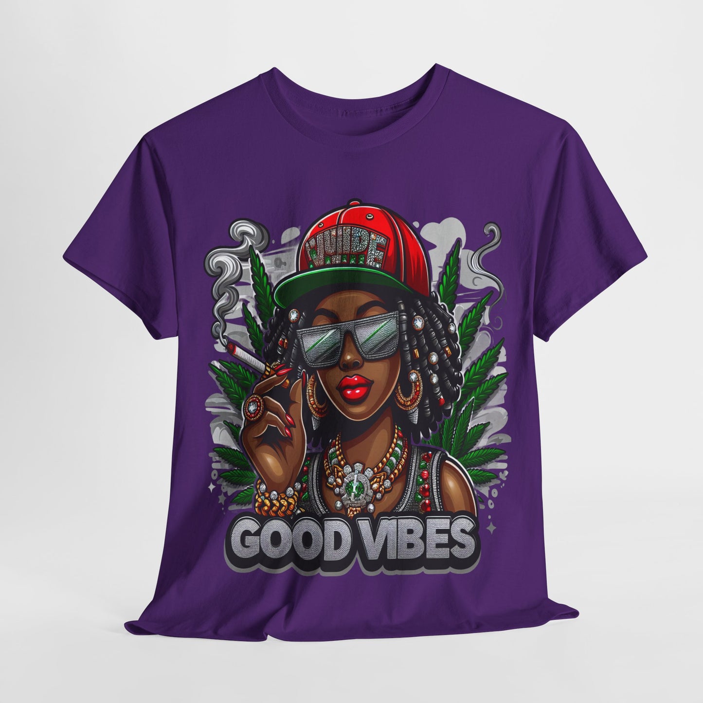 420 Good Vibes #2 Unisex Heavy Cotton Tee - 312tshirts 2