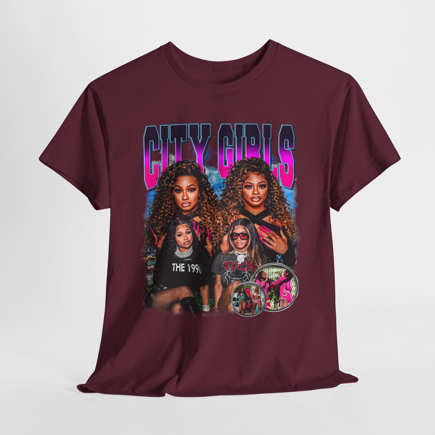 City Girls 1 Hip-Hop Unisex Heavy Cotton Tee - 312tshirts 2