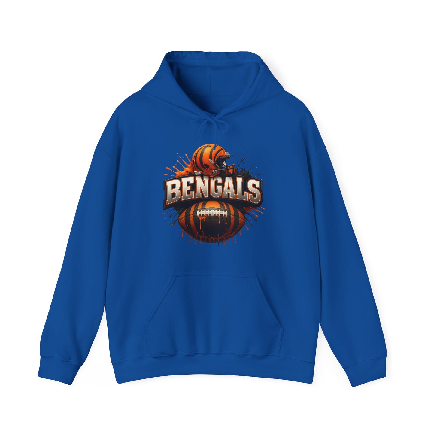 Sports Bengals Football Logo #2 Unisex Heavy Sweatshirt Hoodie