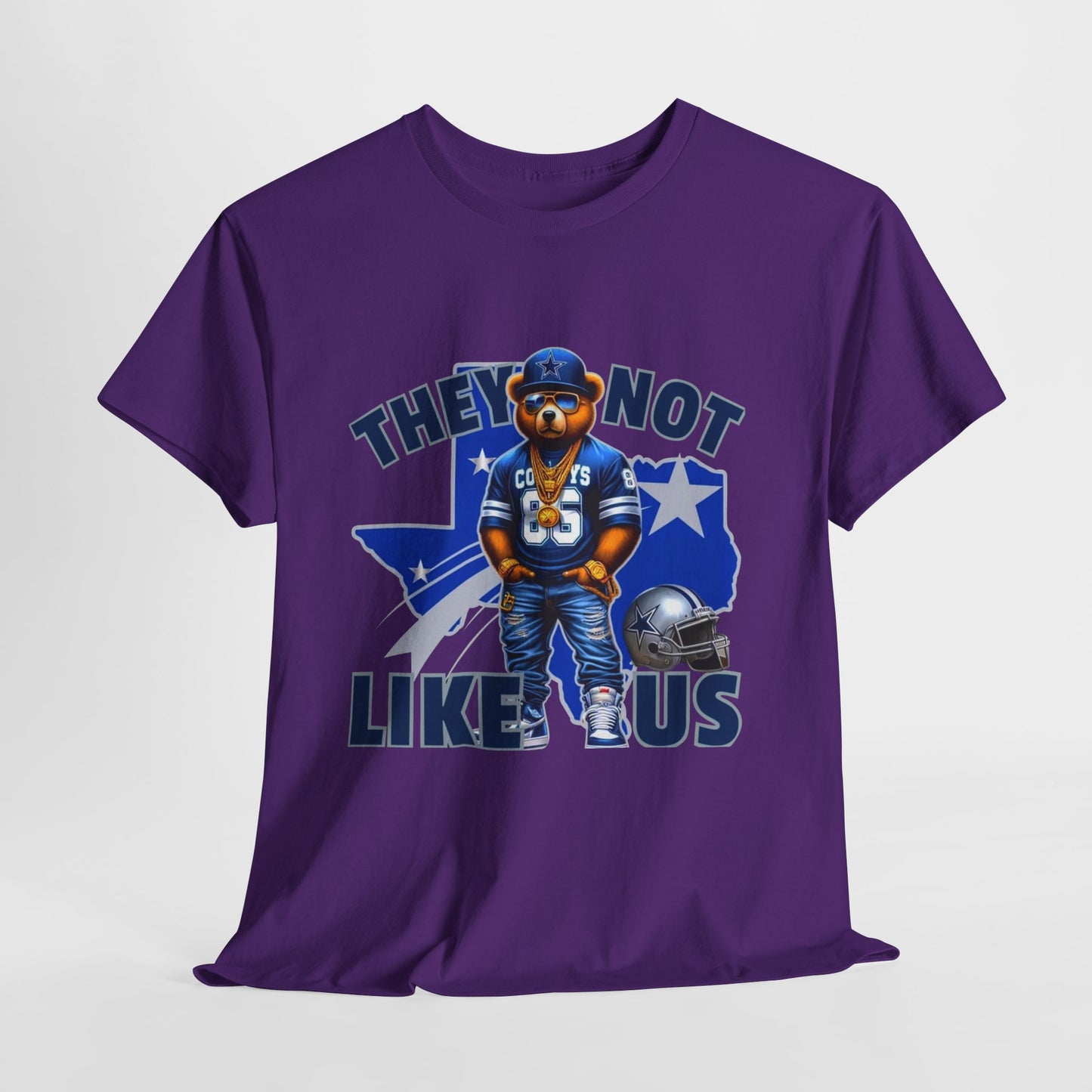 Sports Dallas Cowboys "Like Us" Unisex Heavy Cotton Tee