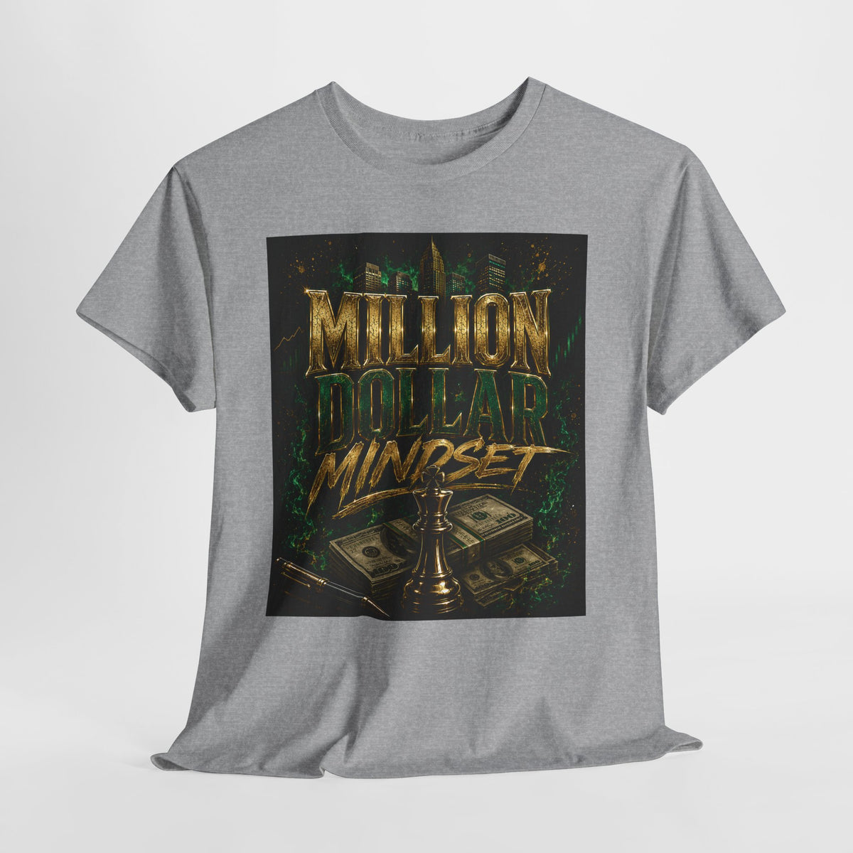 Million Dollar Mindset #1 Unisex Heavy Cotton Tee