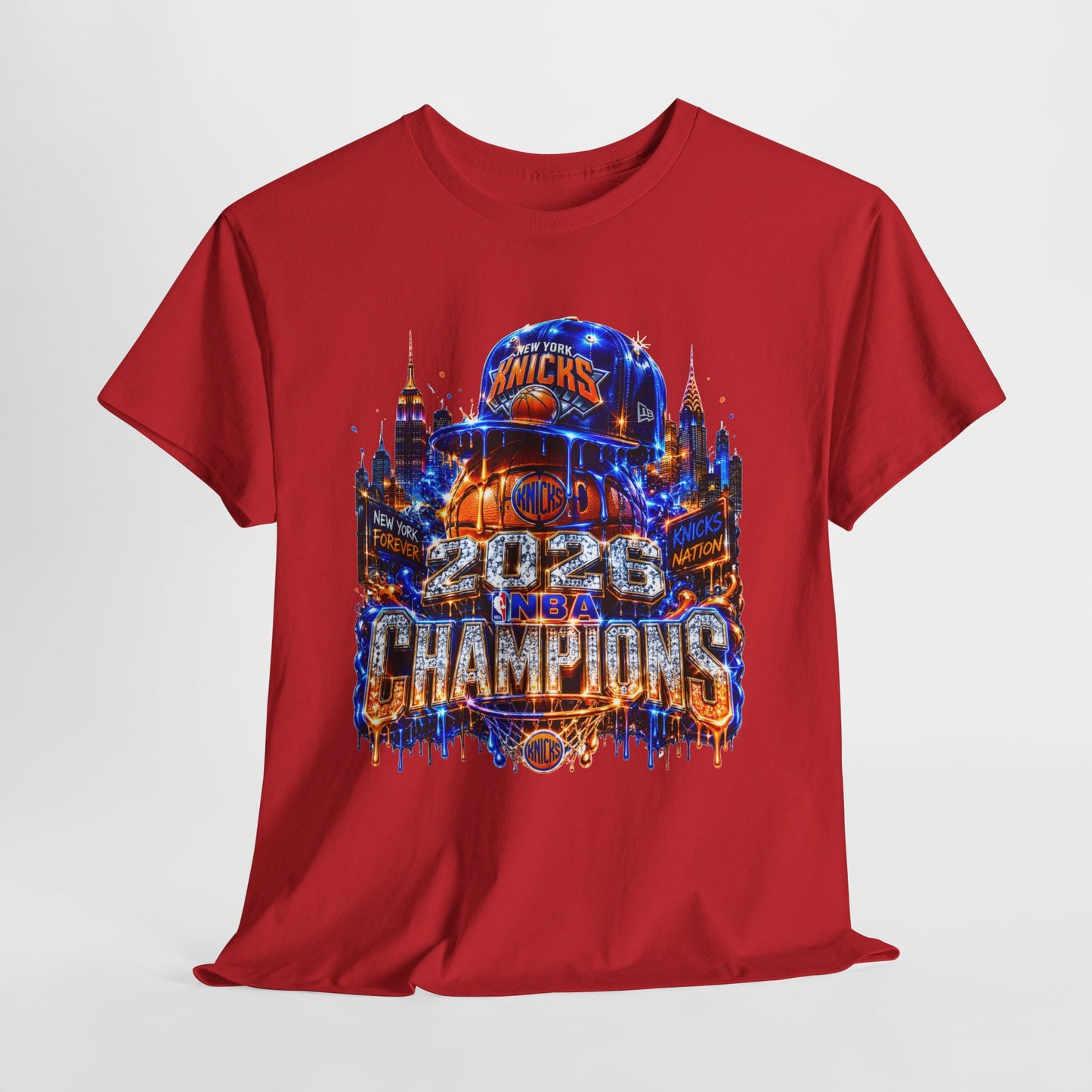2026 NY Champions Basketball #1 Unisex Heavy Tee