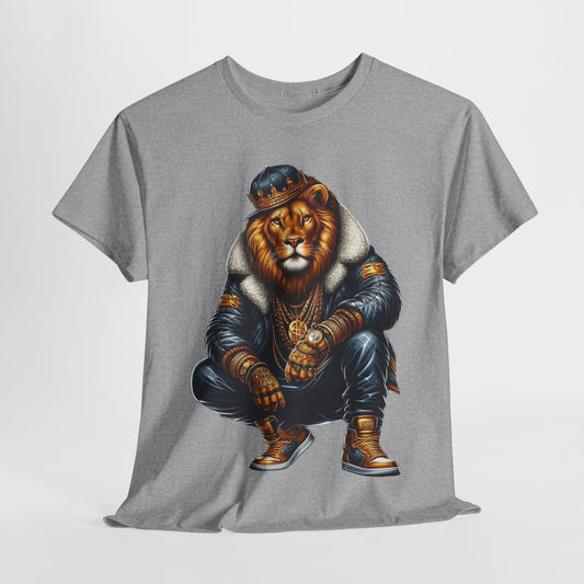 Urban Lion #1 Unisex Heavy Cotton Tee - 312tshirts 2