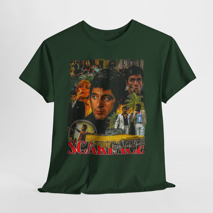 Scarface (Tony Montana) #4 Unisex Heavy Cotton Tee - 312tshirts 2