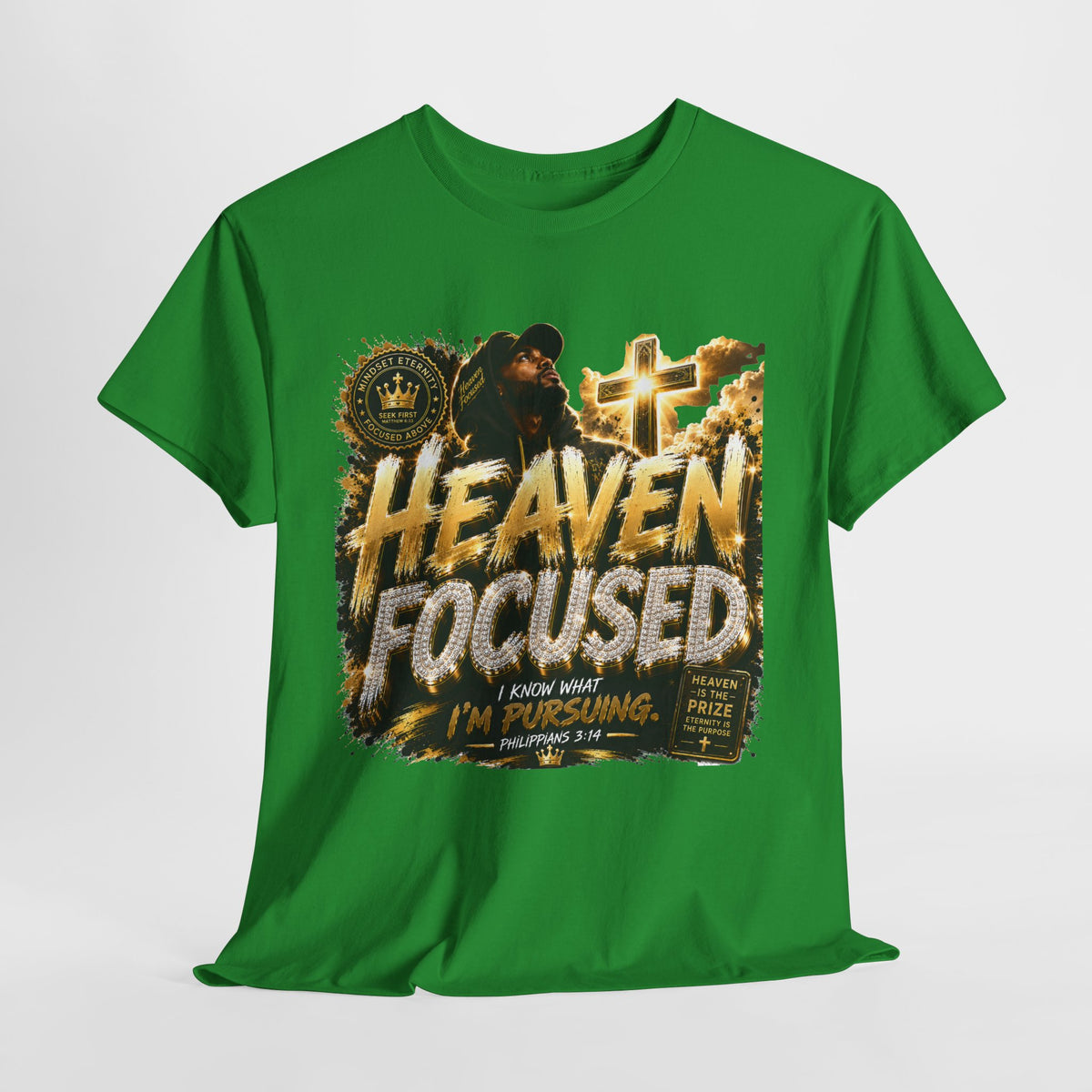 Heaven Focused #1 Unisex Heavy Cotton Tee