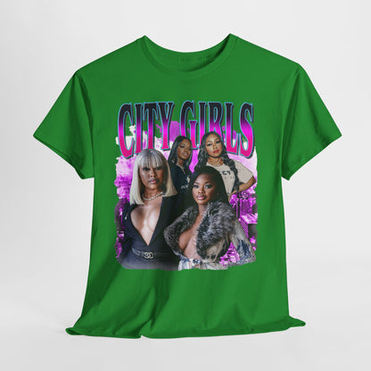 City Girls 2 Hip-Hop Unisex Heavy Cotton Tee - 312tshirts 2