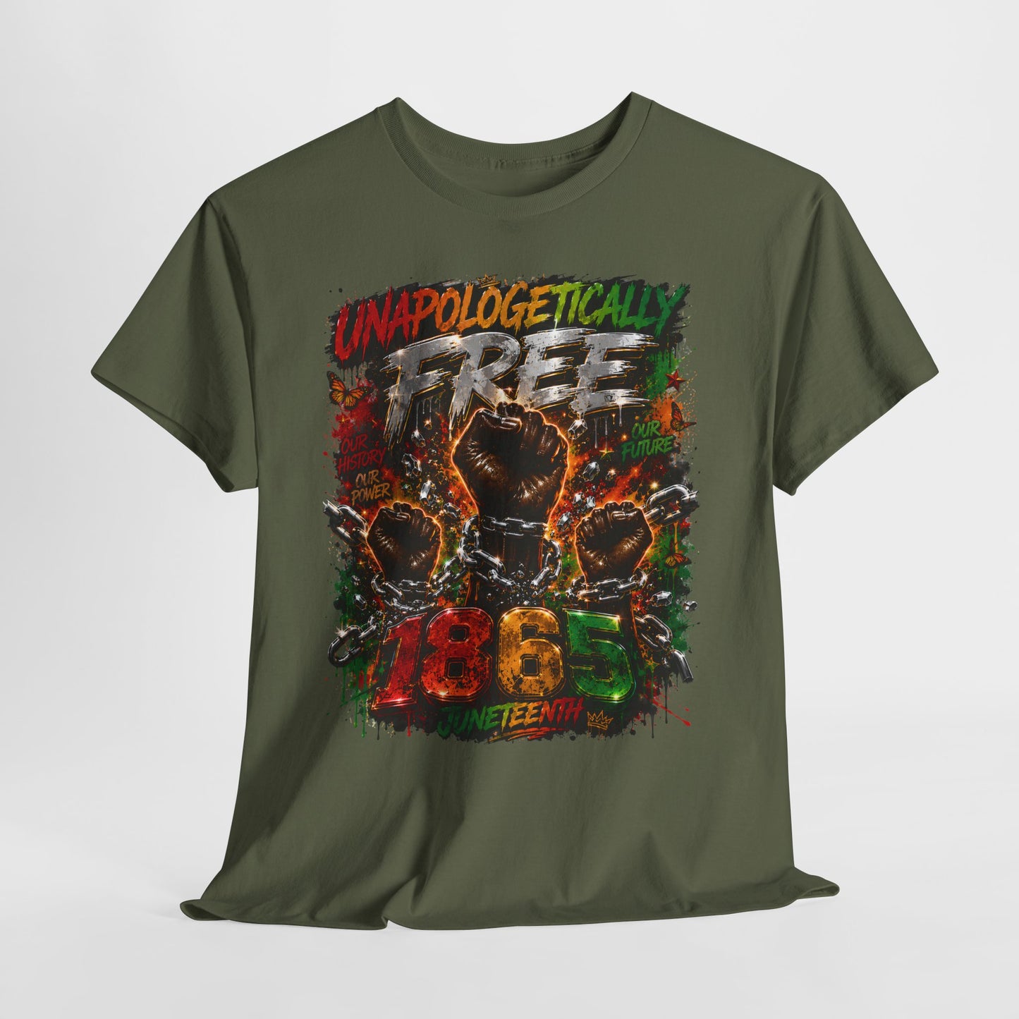 Juneteenth #6 Unisex Heavy Cotton Tee