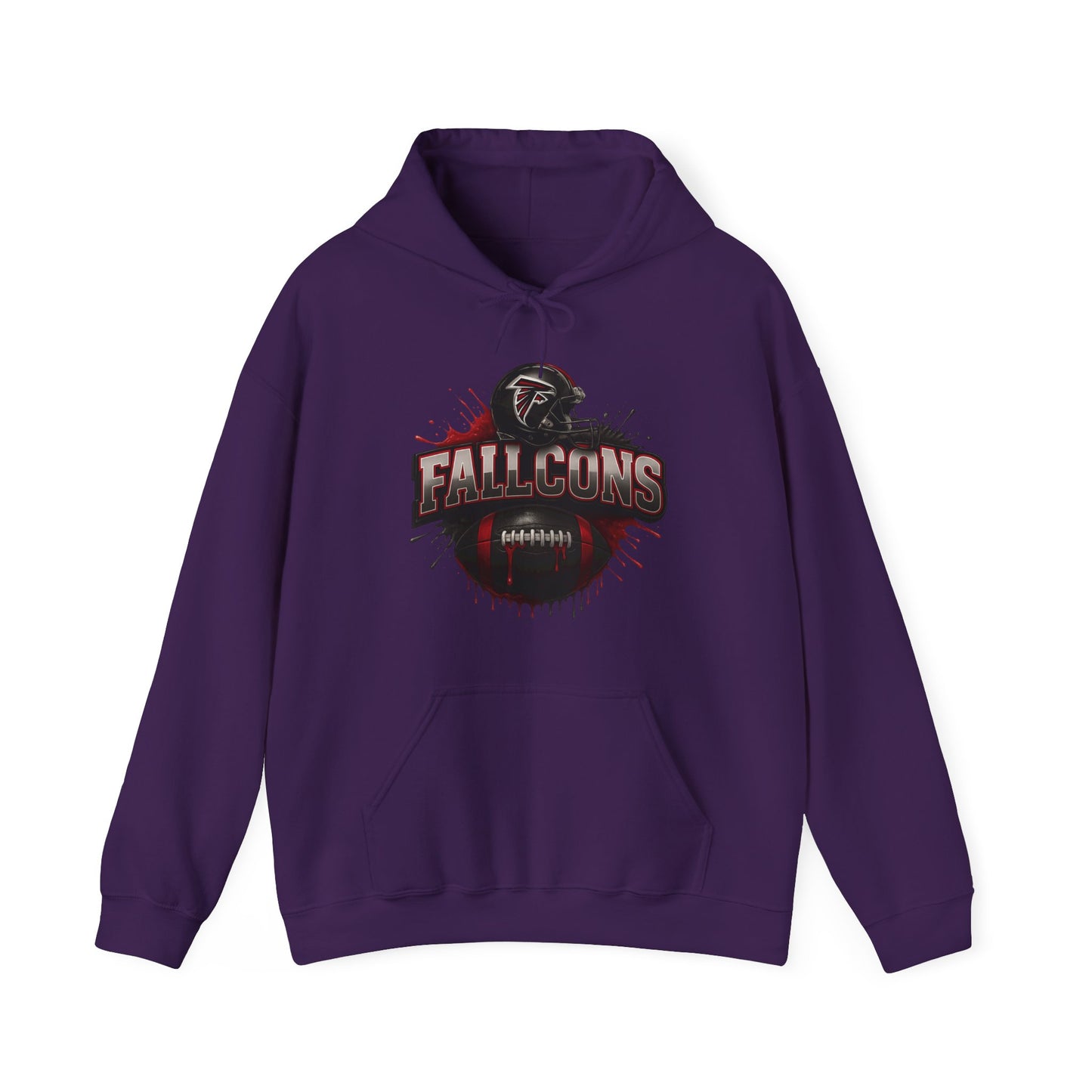 Sports Falcons Football Logo #2 Unisex Heavy Sweatshirt Hoodie