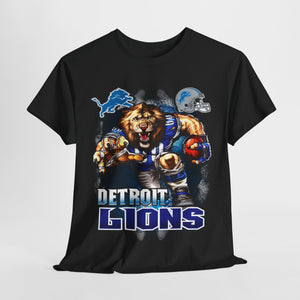 NFL Mascot Detroit Unisex Heavy Cotton Tee