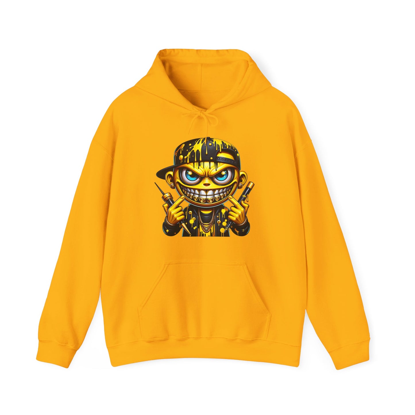 Gold Emoji #4 Unisex Heavy Sweatshirt Hoodie