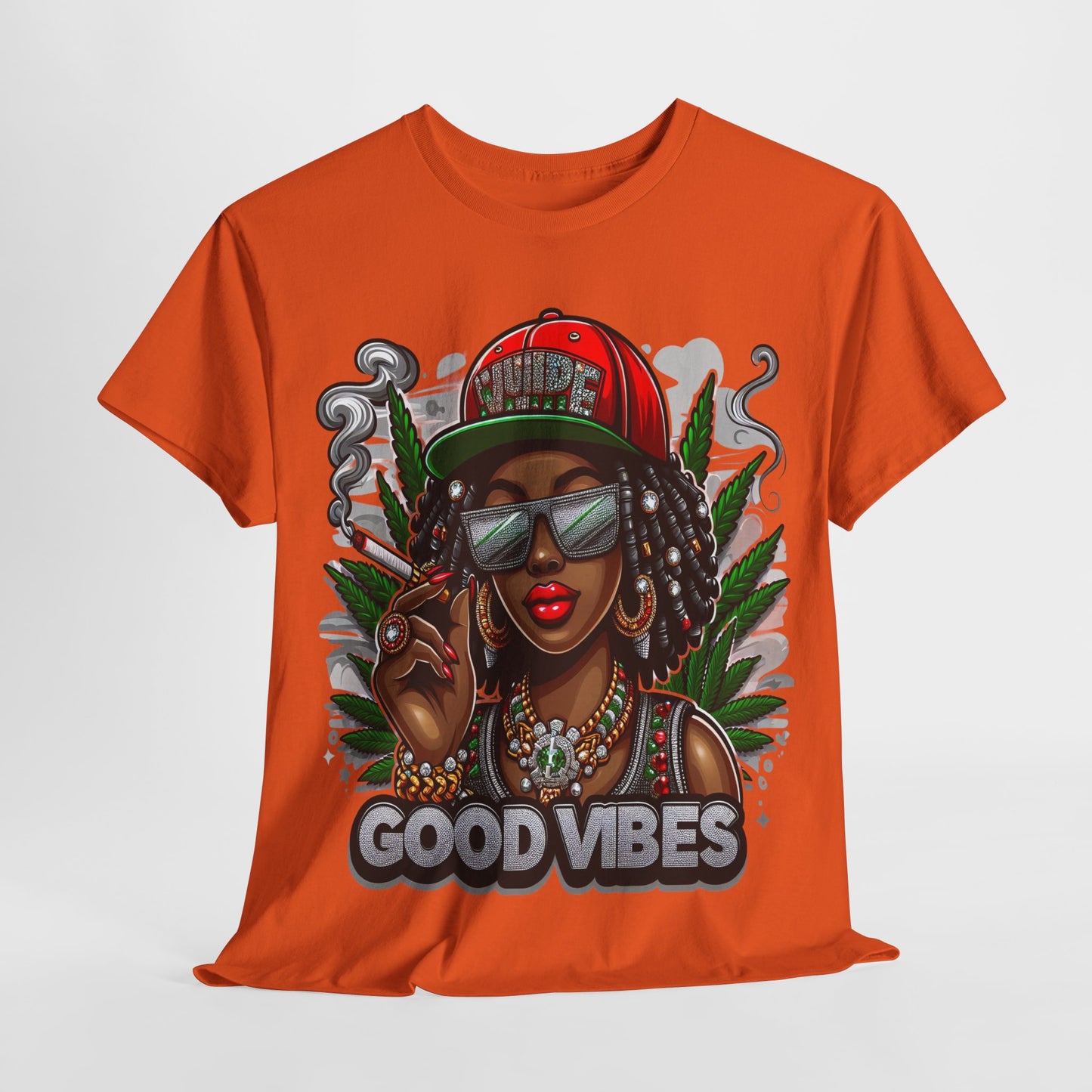 420 Good Vibes #2 Unisex Heavy Cotton Tee - 312tshirts 2
