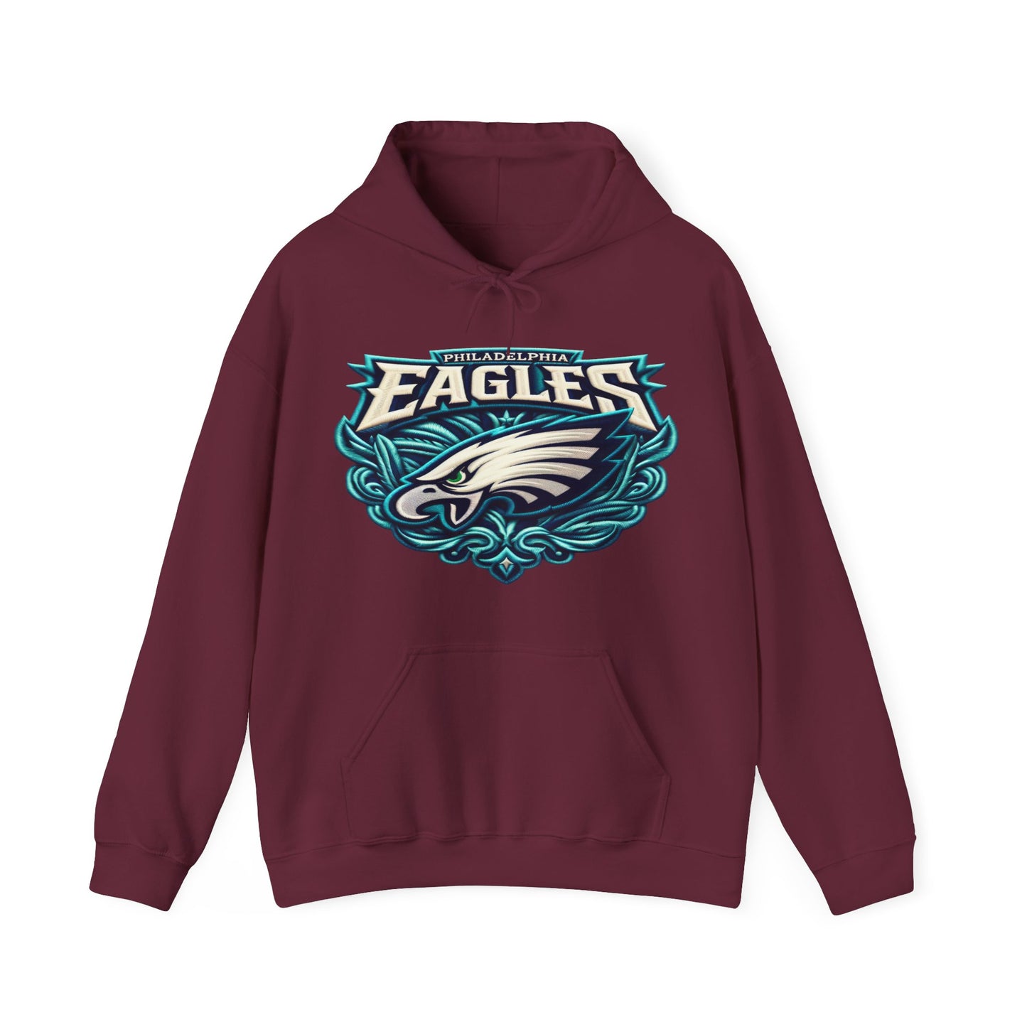 Sports Eagles Football Logo #1 Unisex Heavy Sweatshirt Hoodie