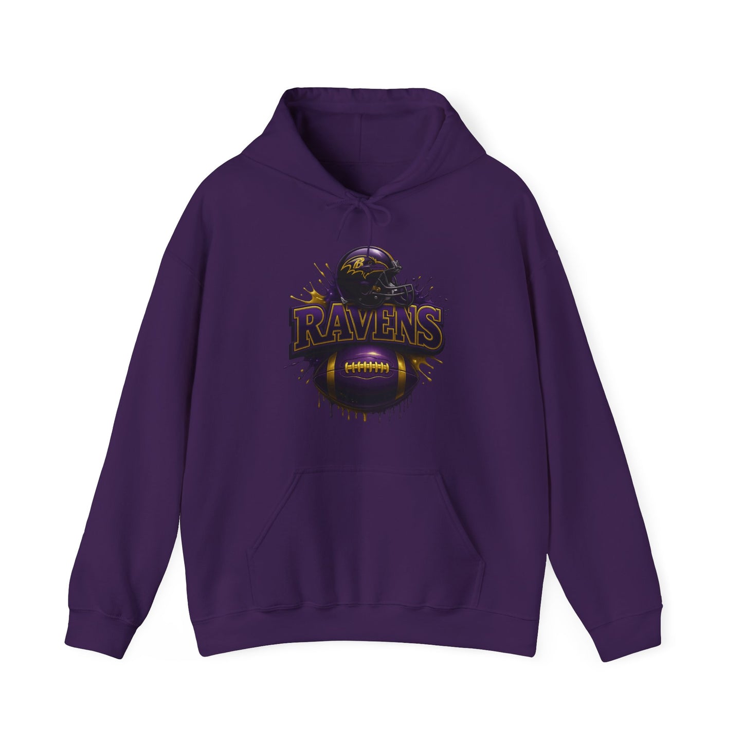 Sports Ravens Football Logo #2 Unisex Heavy Sweatshirt Hoodie