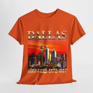 Dallas area codes 2 Unisex Heavy Cotton Tee