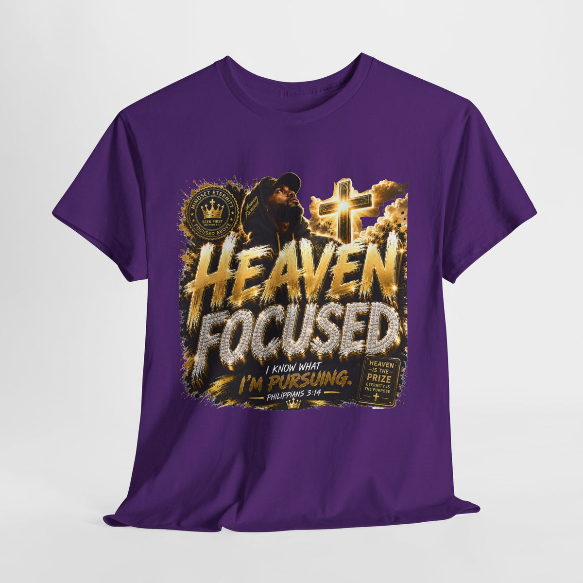 Heaven Focused #1 Unisex Heavy Cotton Tee