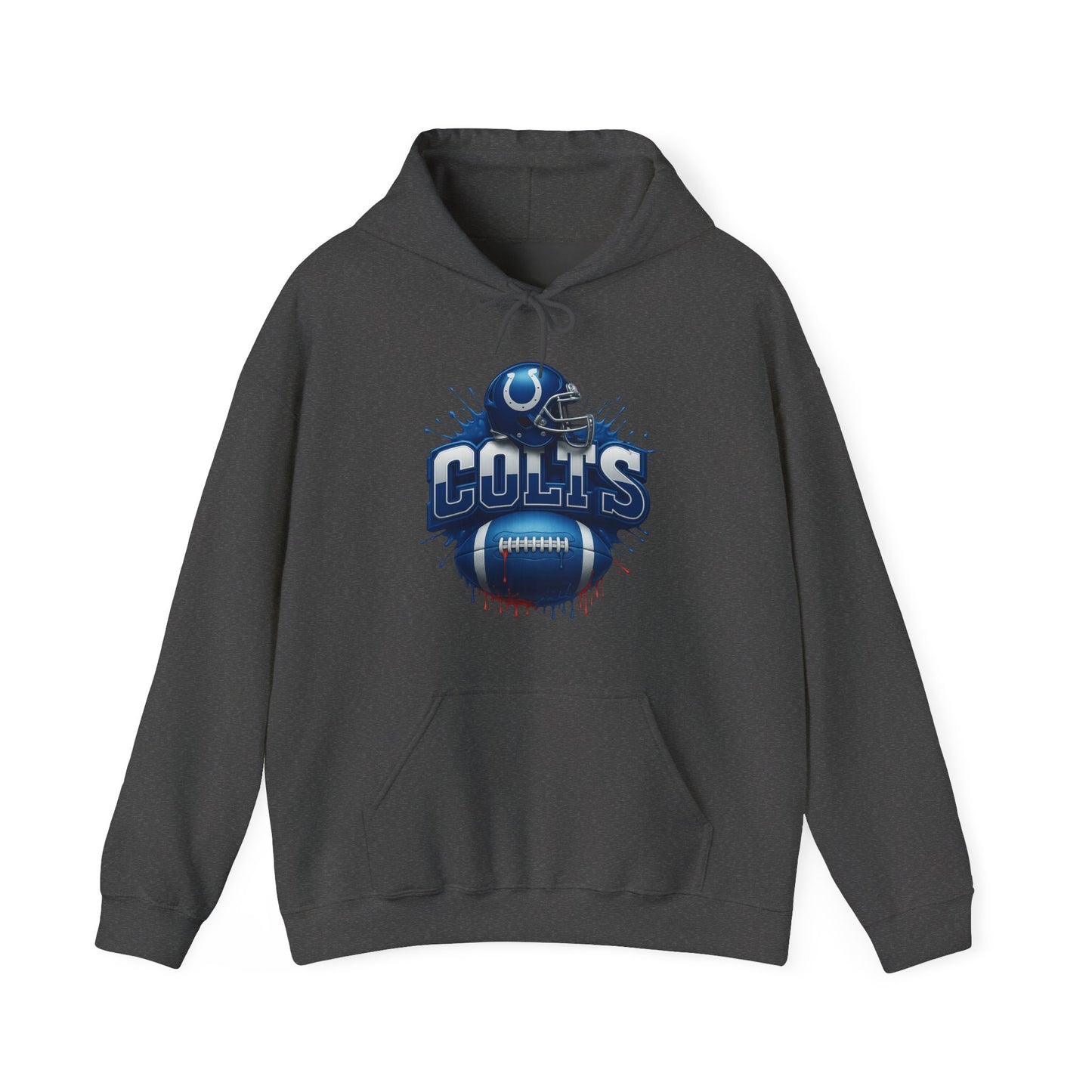 Sports Colts Football Logo #2 Unisex Heavy Sweatshirt Hoodie