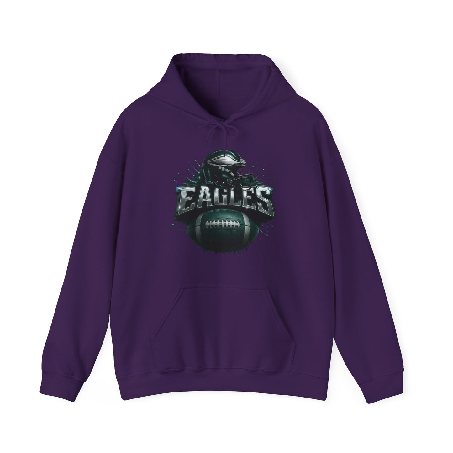 Sports Eagles Football Logo #2 Unisex Heavy Sweatshirt Hoodie