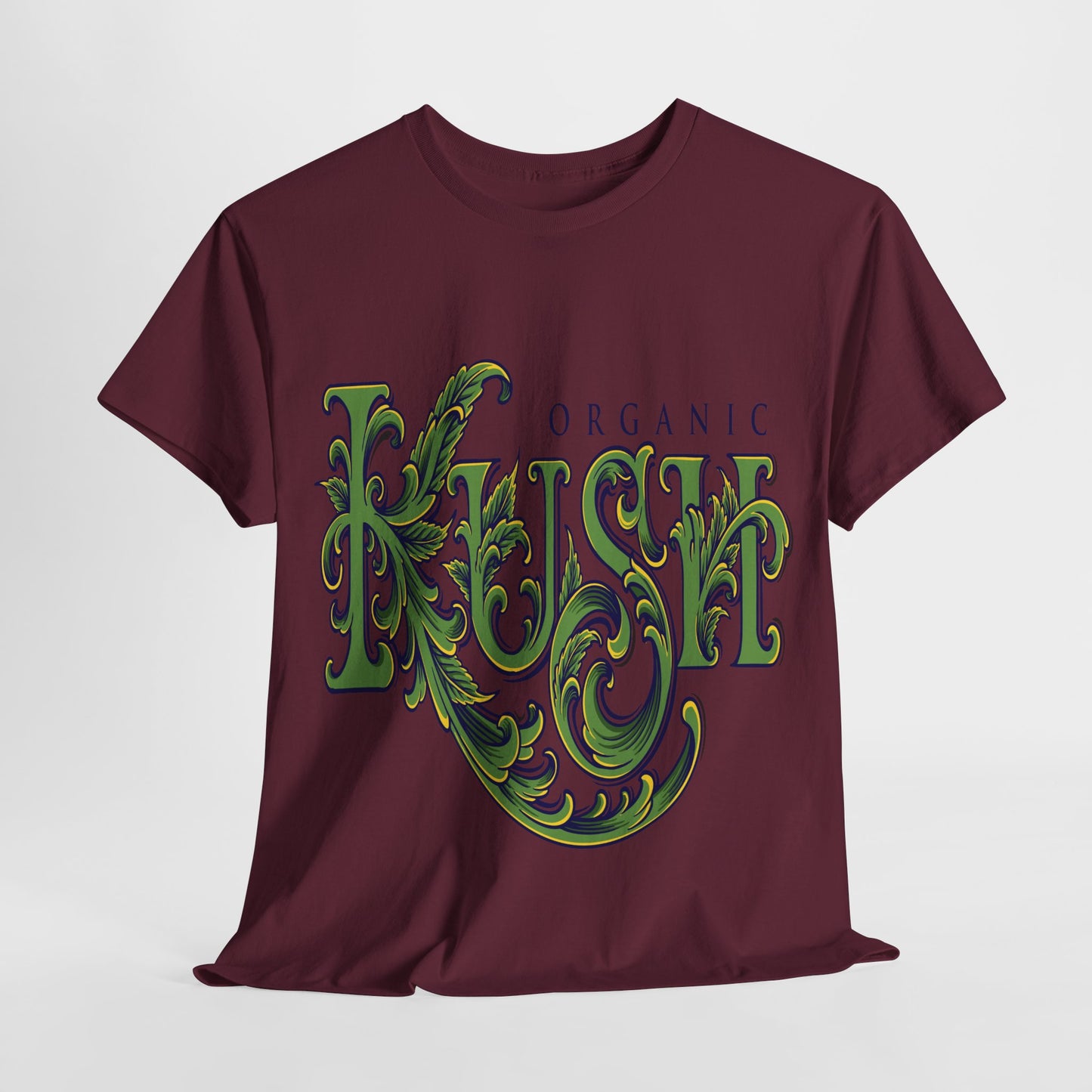 420 Organic Kush Unisex Heavy Cotton Tee - 312tshirts 2