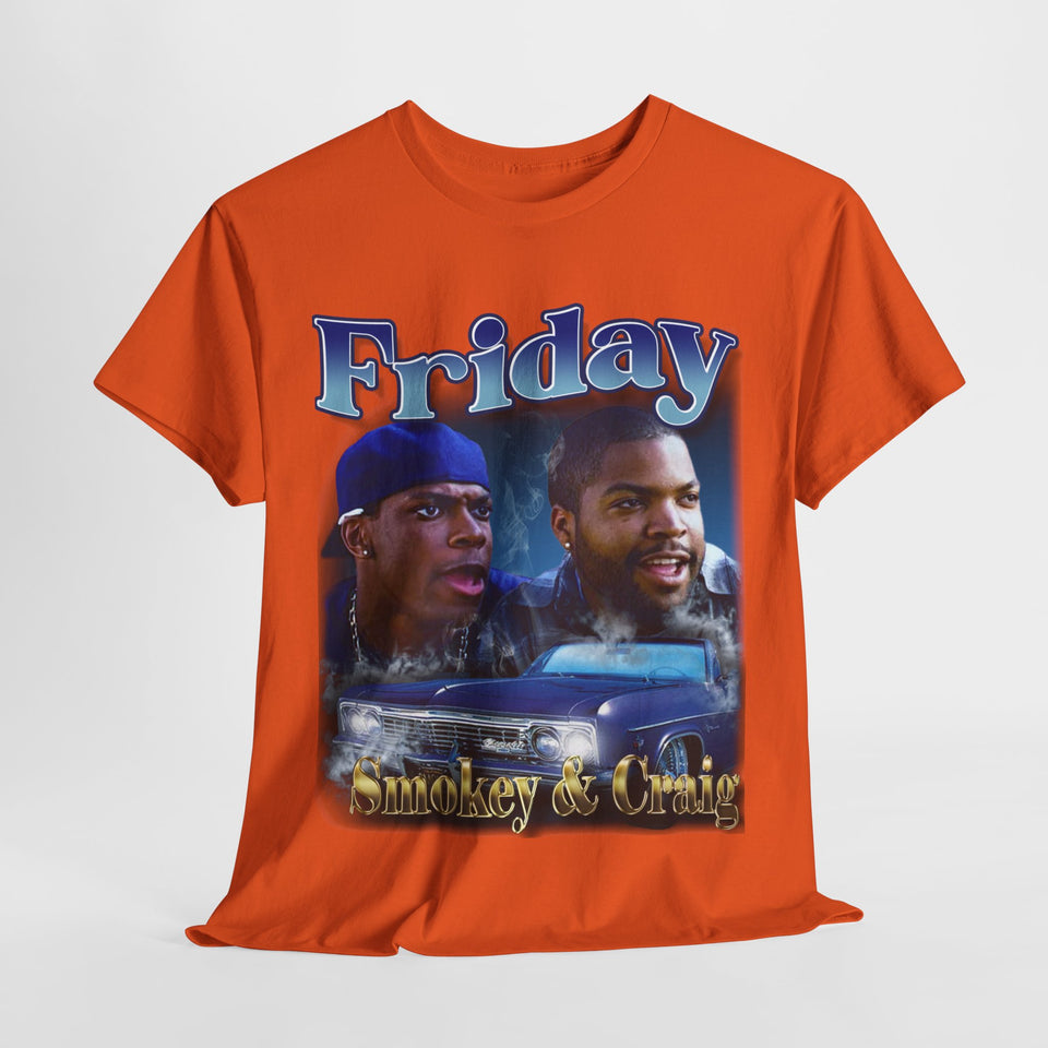 Friday Smokey & Craig Unisex Heavy Cotton Tee