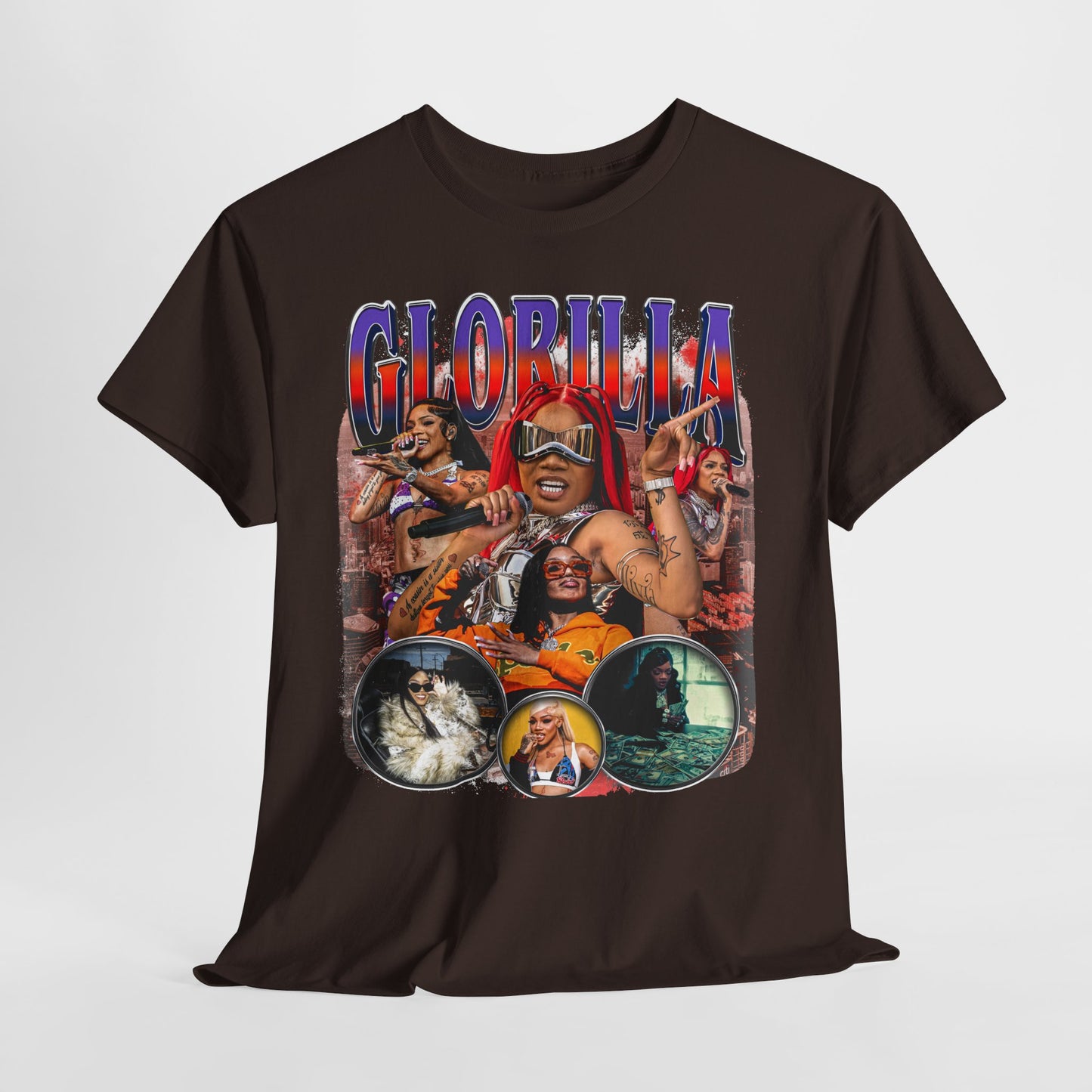 GloRilla 1 Hip-Hop Unisex Heavy Cotton Tee - 312tshirts 2