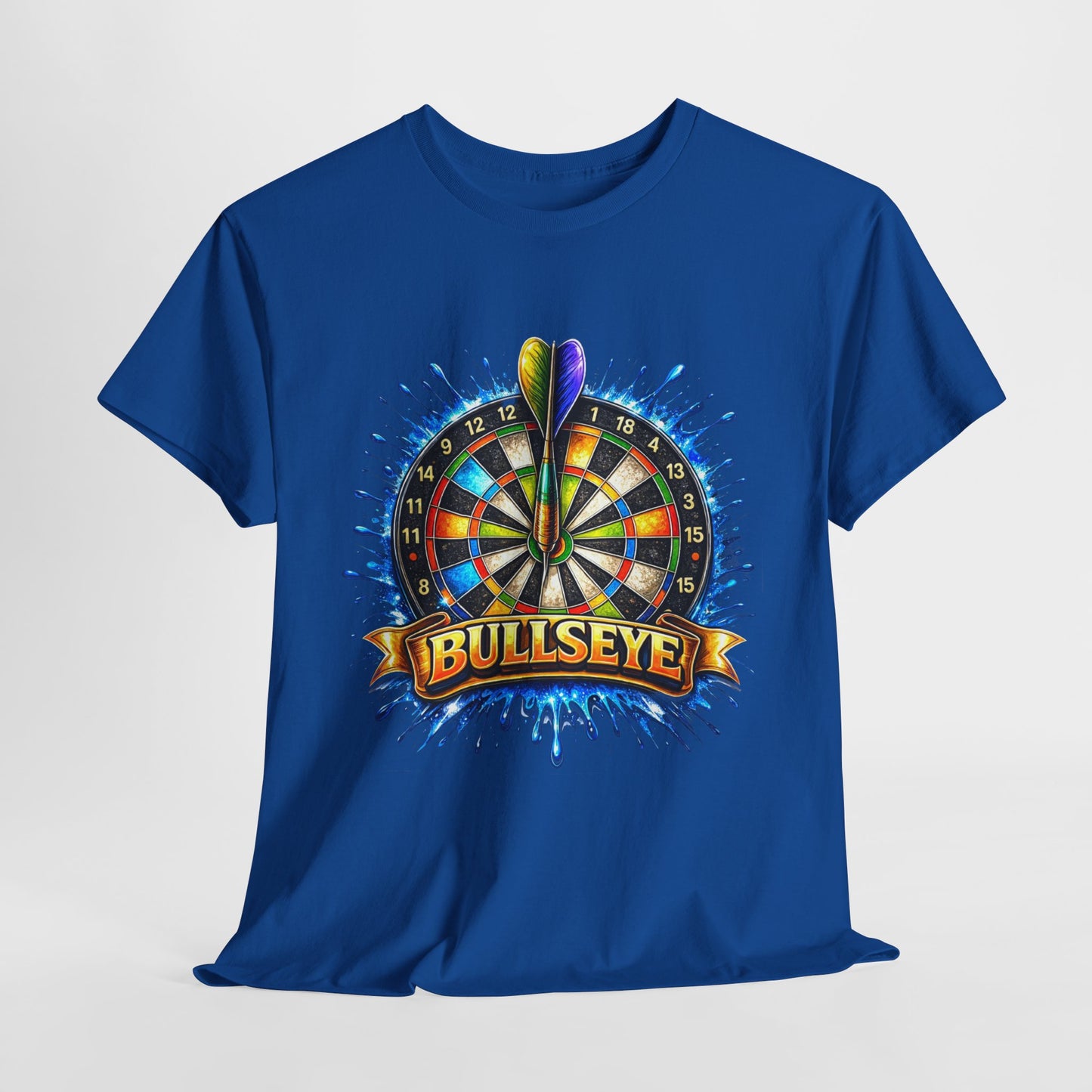 Bullseye Dartboard #1 Unisex Heavy Cotton Tee