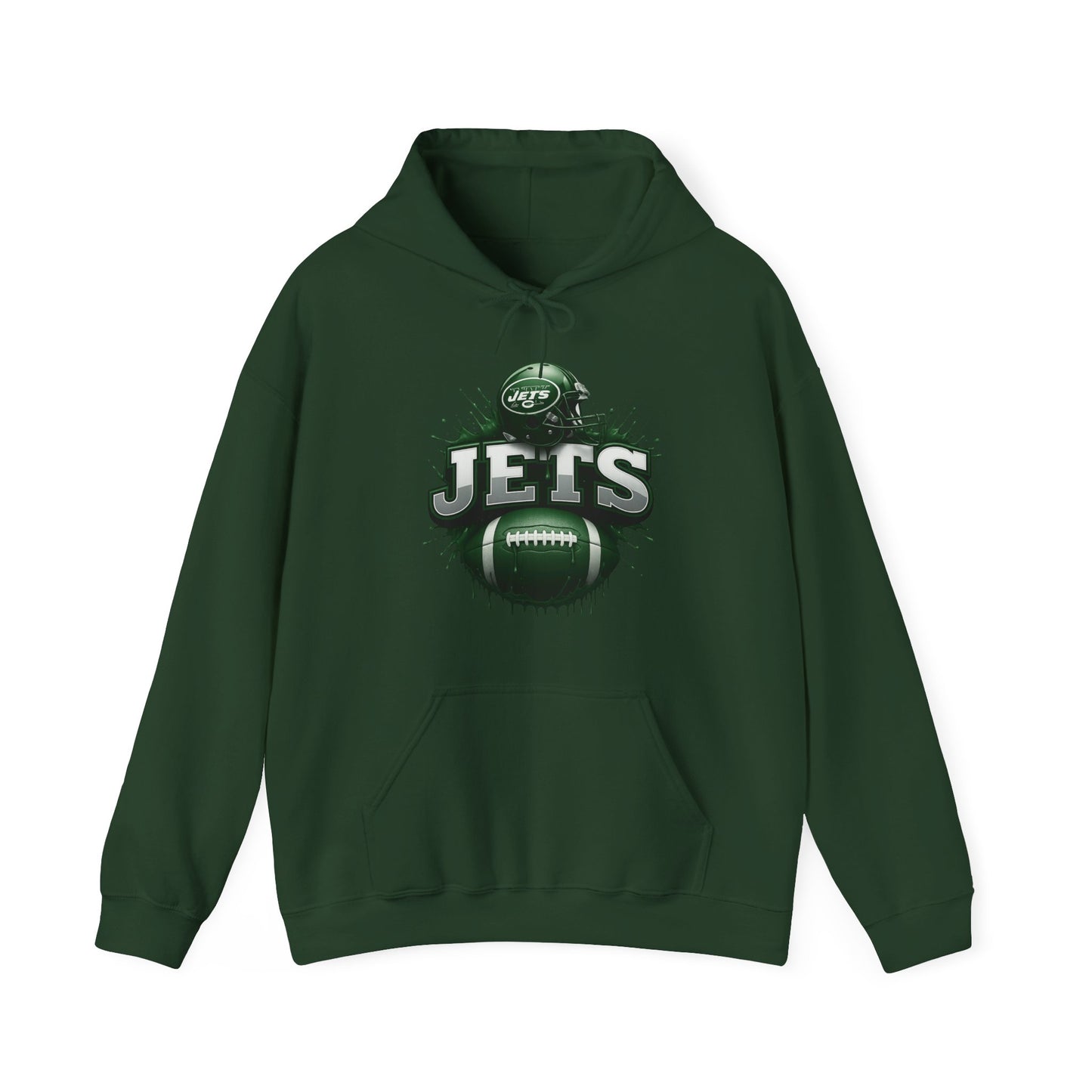 Sports Jets Football Logo #2 Unisex Heavy Sweatshirt Hoodie