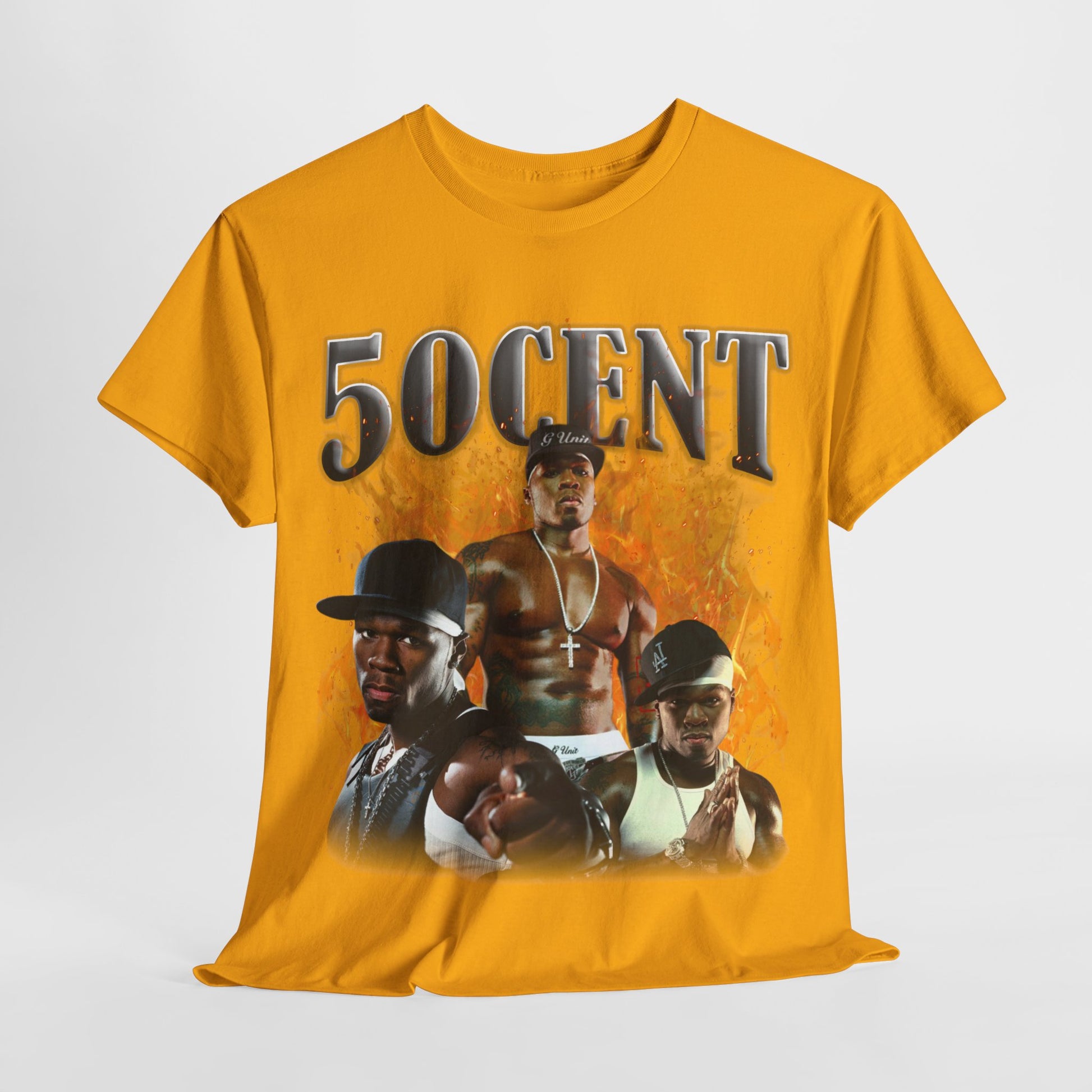 50 Cent 1 Hip-Hop Unisex Heavy Cotton Tee - 312tshirts 2