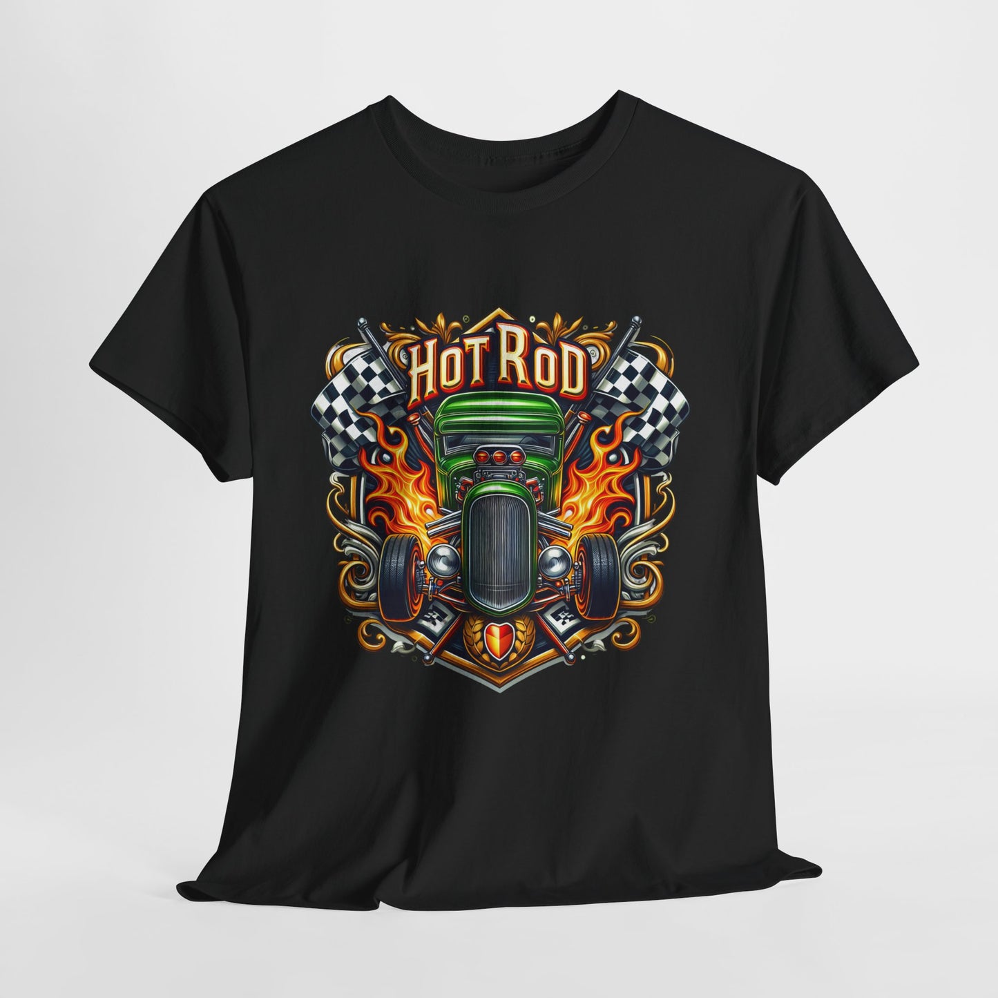 Hot Rod #4 Unisex Heavy Cotton Tee - 312tshirts 2
