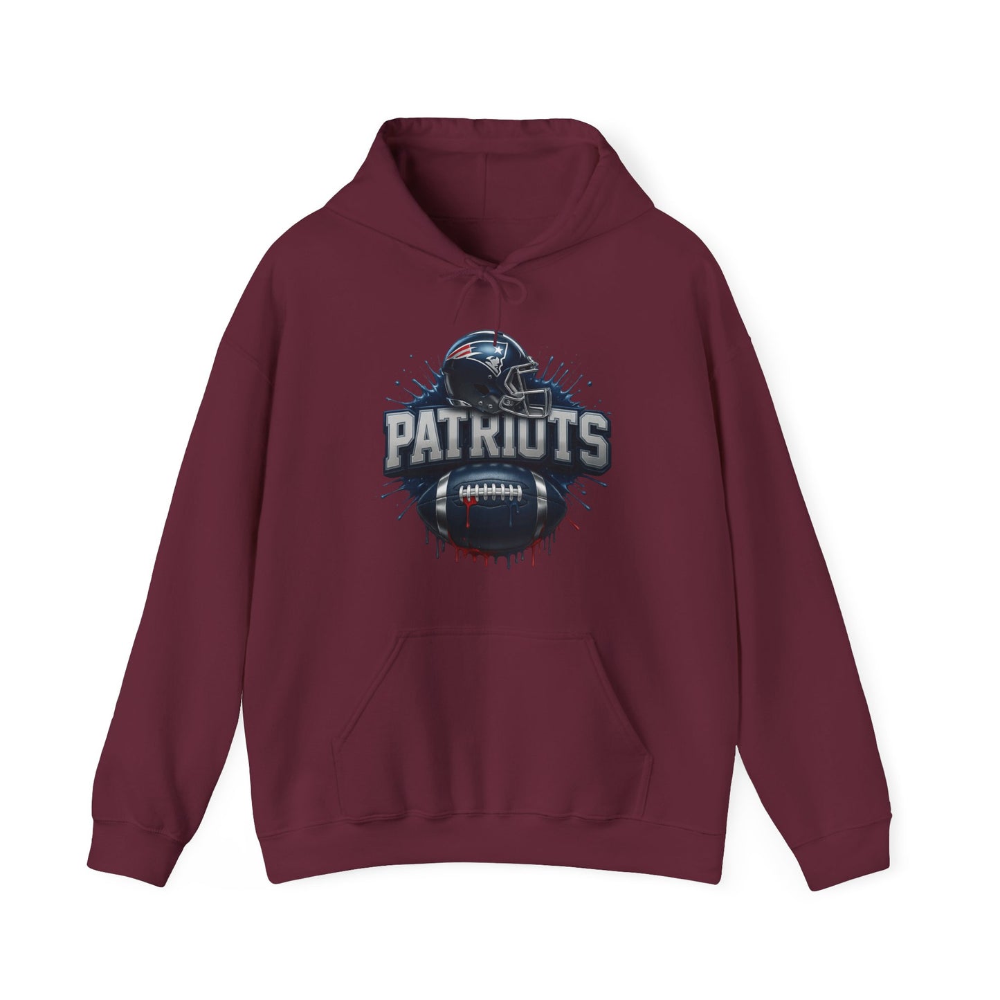 Sports Patriots Football Logo #2 Unisex Heavy Sweatshirt Hoodie