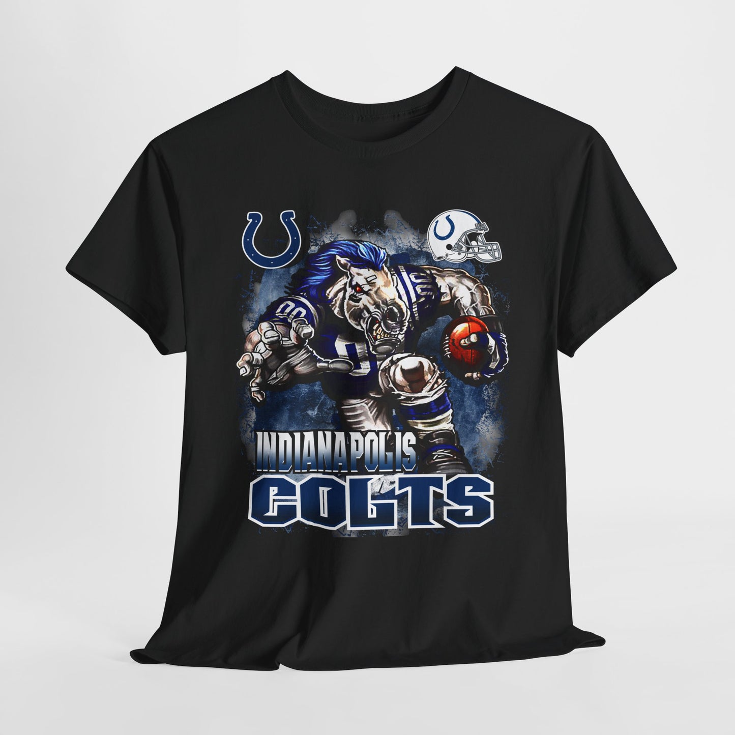 Sports Mascot Indianapolis Colts Unisex Heavy Cotton Tee - 312tshirts 2