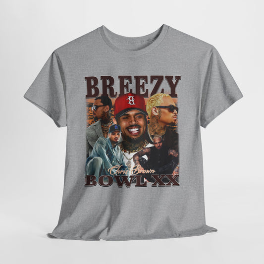 C Brown Breezy Bowl XX #2 Unisex Heavy Cotton Tee