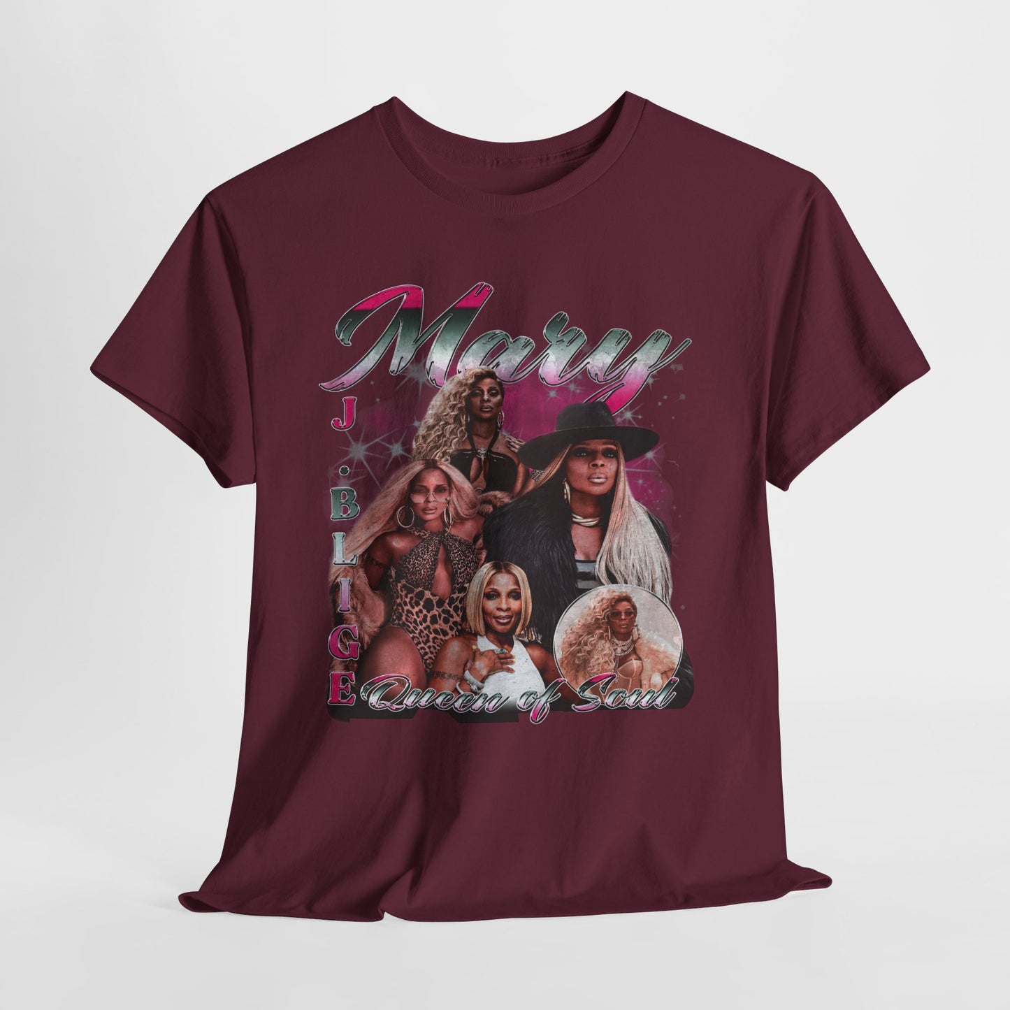 Mary J. 1 Unisex Heavy Cotton Tee - 312tshirts 2