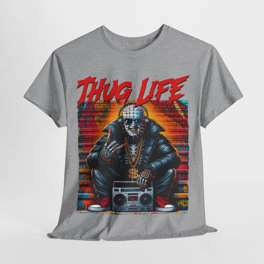 Thug Life #14 PinHead Unisex Heavy Cotton Tee