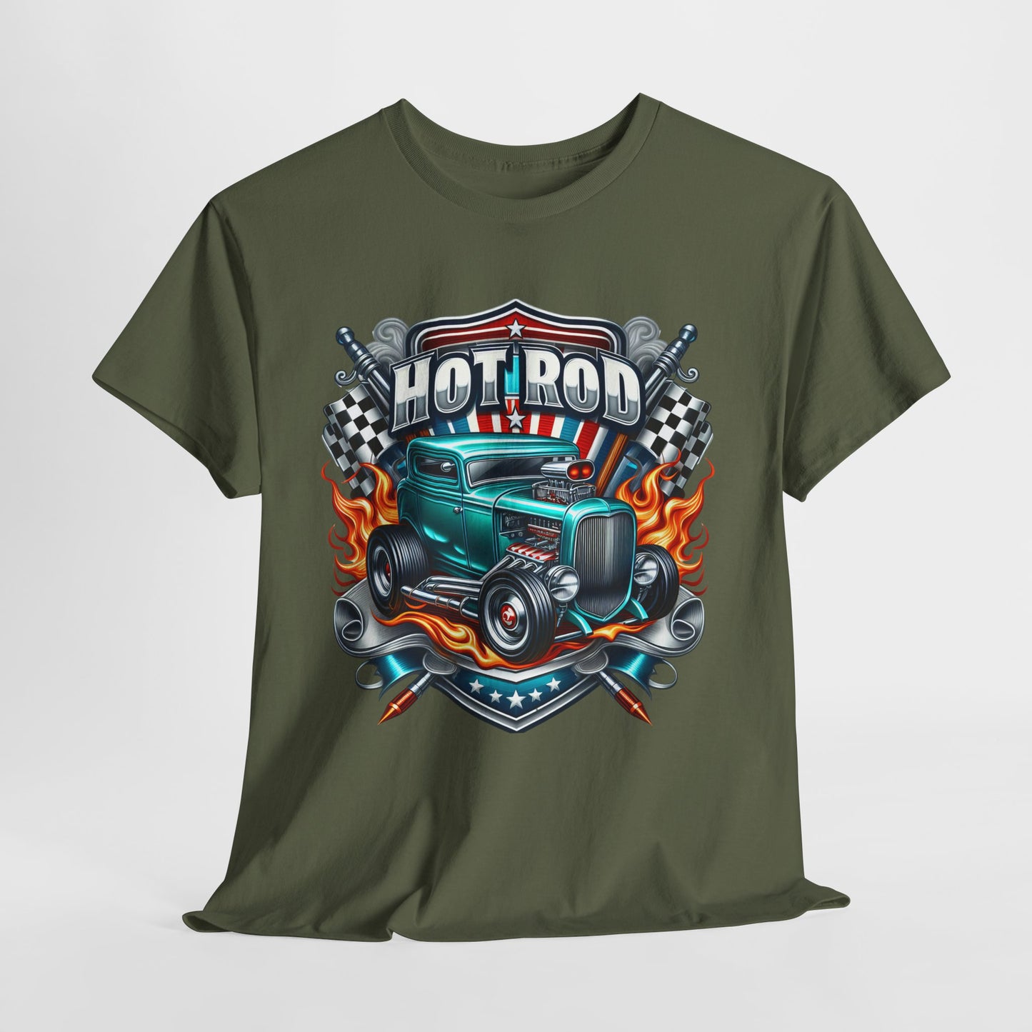 Hot Rod #11 Unisex Heavy Cotton Tee - 312tshirts 2