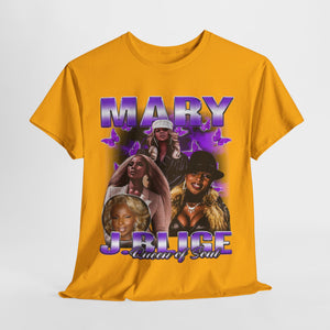 Mary J.Blige Unisex Heavy Cotton Tee