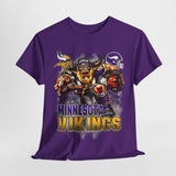 NFL Mascot Minnesota Unisex Heavy Cotton Tee