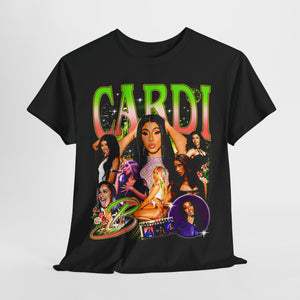 Cardi B Unisex Heavy Cotton Tee