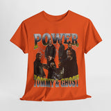 Power,Tommy & Ghost Unisex Heavy Cotton Tee