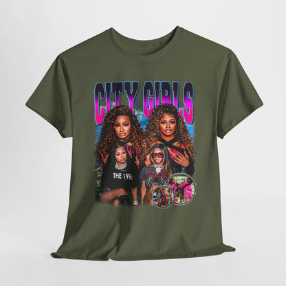 City Girls 1 Hip-Hop Unisex Heavy Cotton Tee - 312tshirts 2