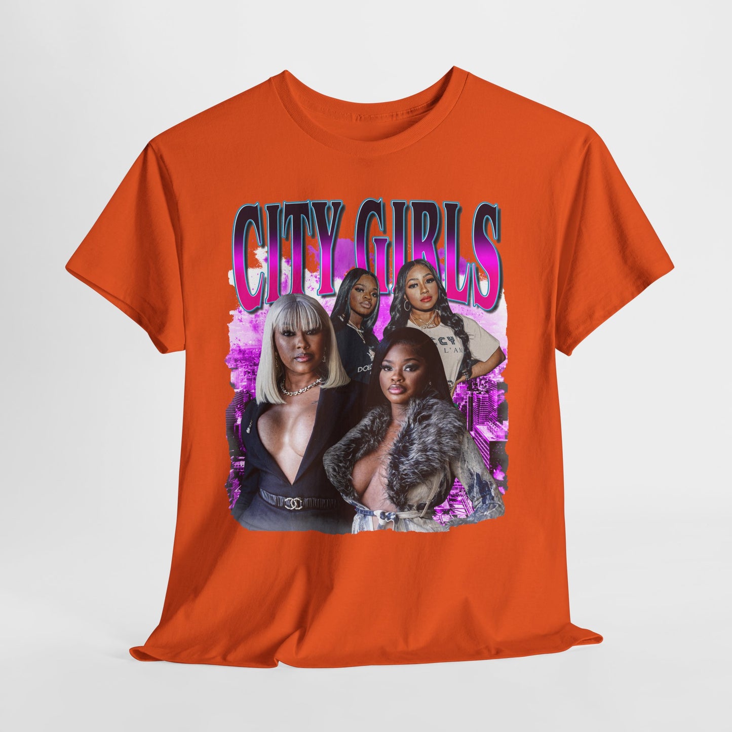 City Girls 2 Hip-Hop Unisex Heavy Cotton Tee - 312tshirts 2