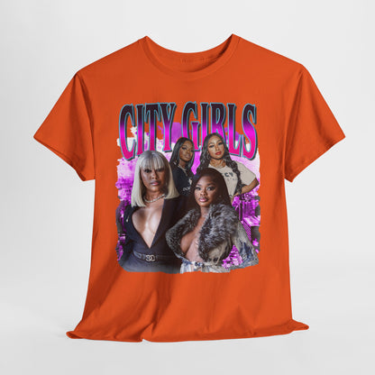City Girls 2 Hip-Hop Unisex Heavy Cotton Tee - 312tshirts 2
