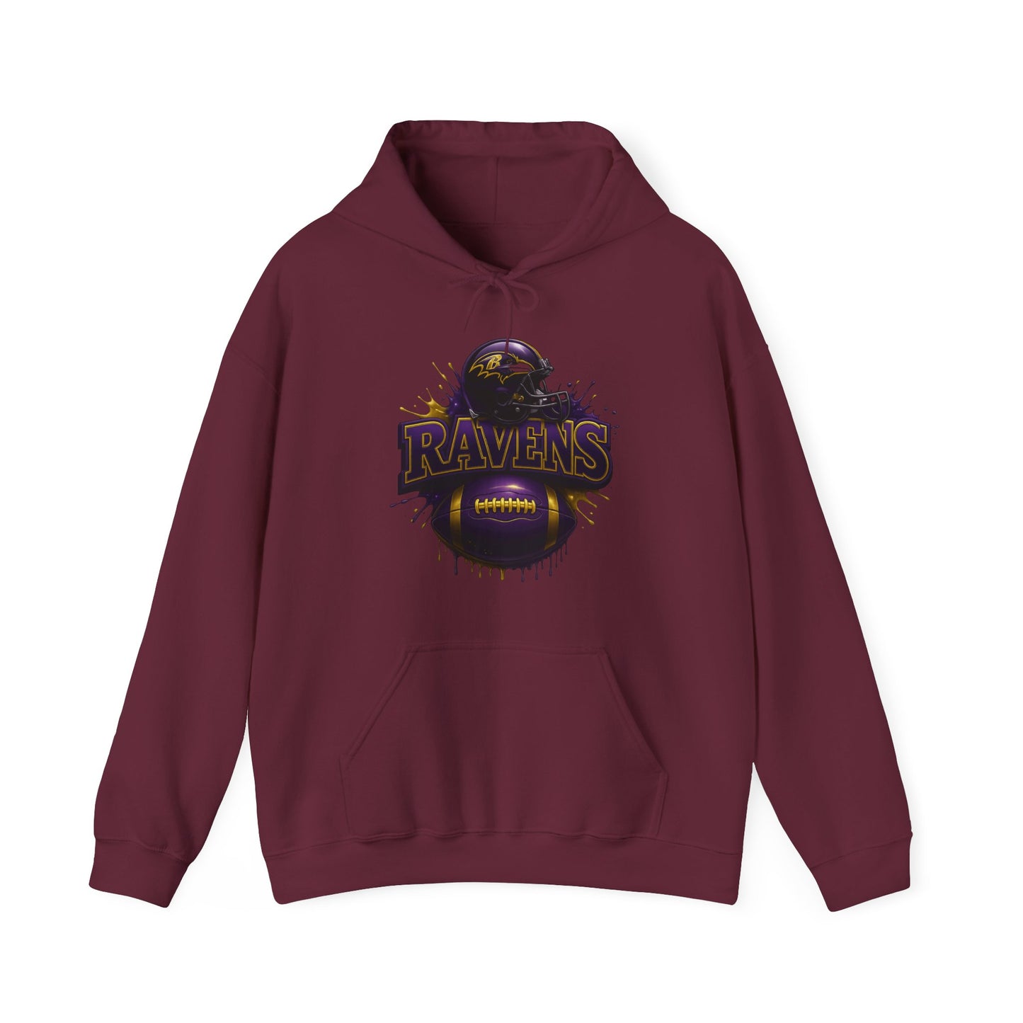 Sports Ravens Football Logo #2 Unisex Heavy Sweatshirt Hoodie