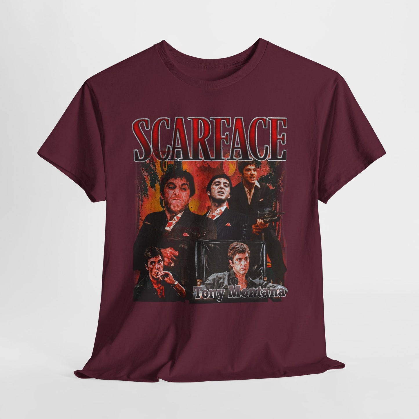 Scarface Tony Montana 2 Unisex Heavy Cotton Tee