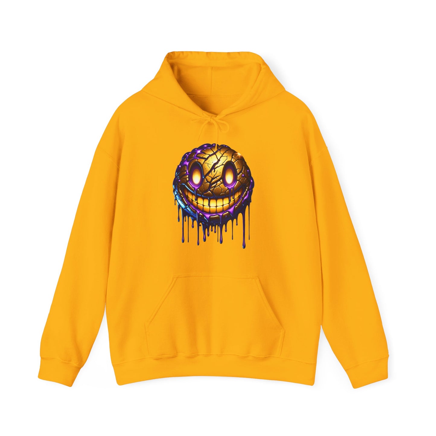 Creepy Neon Emoji #2 Unisex Heavy Sweatshirt Hoodie