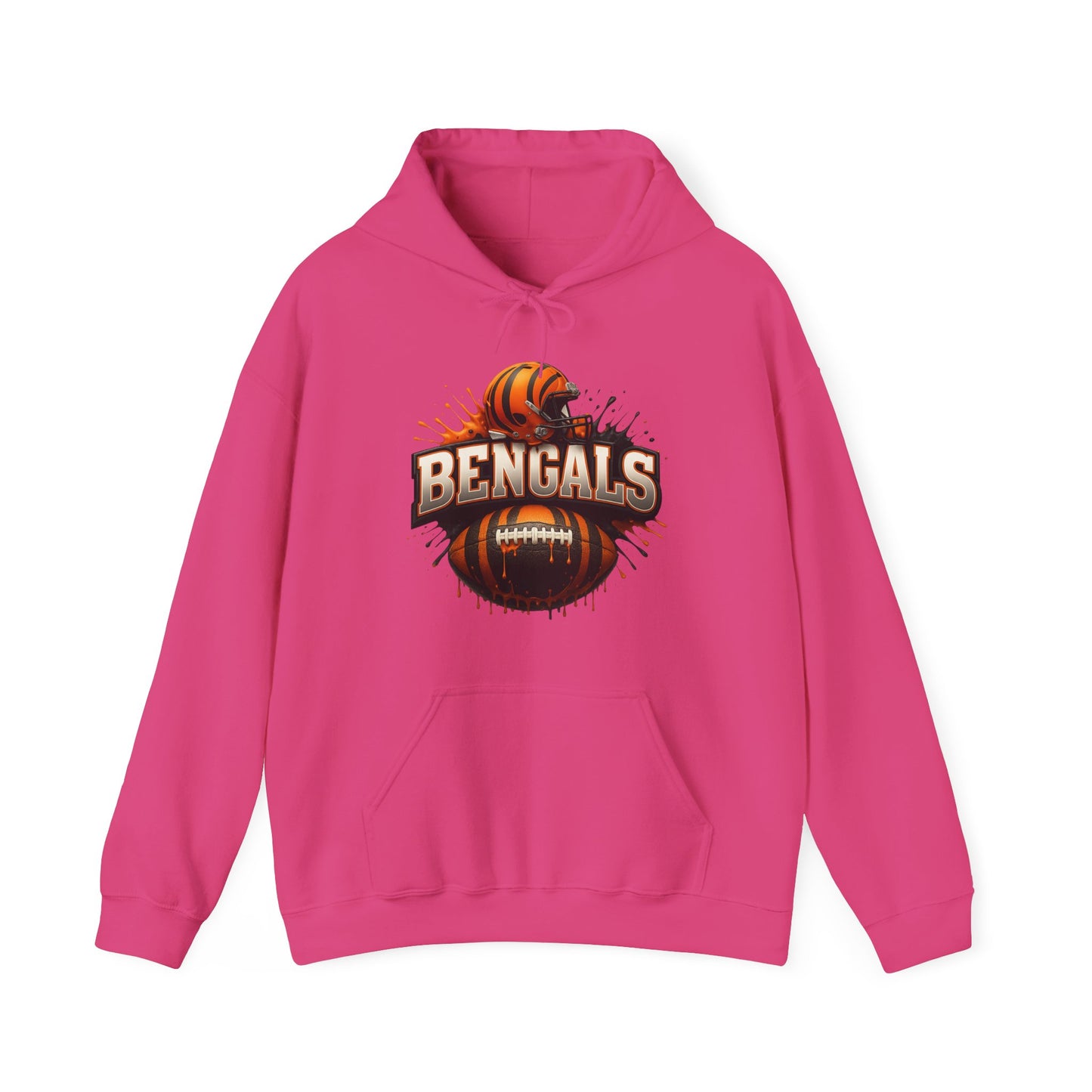 Sports Bengals Football Logo #2 Unisex Heavy Sweatshirt Hoodie